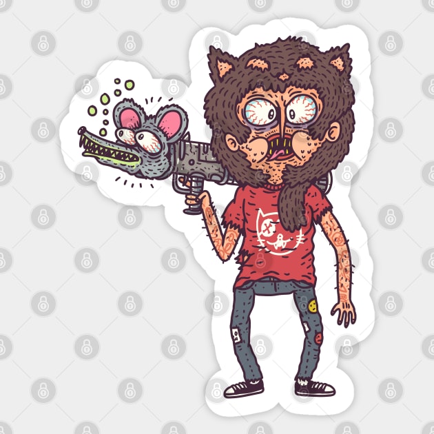 Haircat Sticker by hex